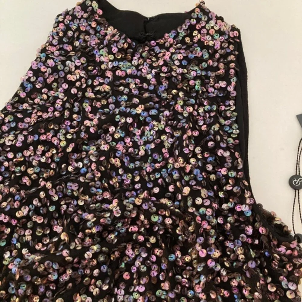 Adrianna Papell Beaded Halter Gown 0365 - Picture 8 of 8